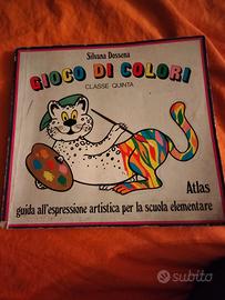 Libro gioco di colori anni 70