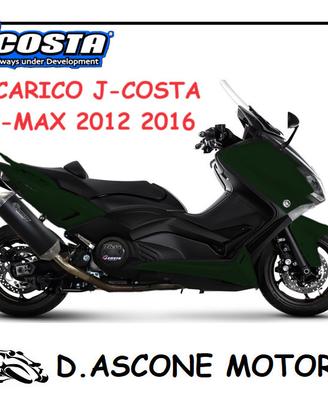 Marmitta JCOSTA SPORT per Yamaha TMAX 530 2012 201