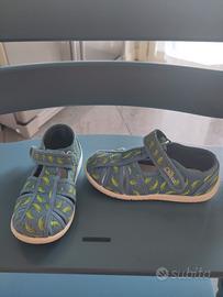 scarpe sandaletto di  tela marca chicco 