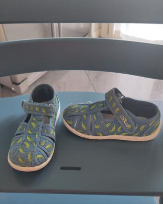 scarpe sandaletto di  tela marca chicco 