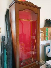 porta fucili legno 