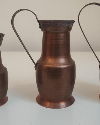 Brocche o Caraffe in rame