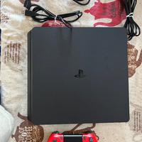 Play station 4 slim 500 gb con giochi e controller