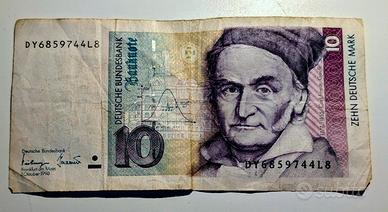 Banconota 10 Marchi Tedeschi (1991) - Carl Friedri