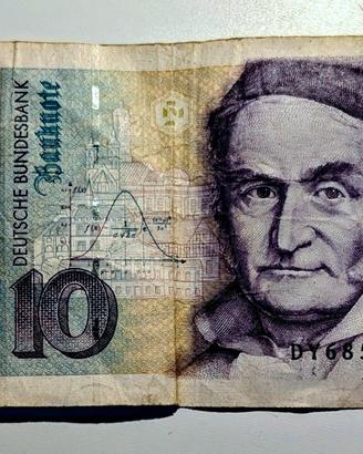 Banconota 10 Marchi Tedeschi (1991) - Carl Friedri