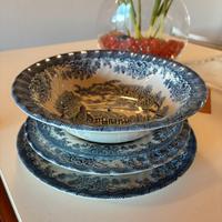 Set piatti Churchill James Sadler & Sons Brookblue