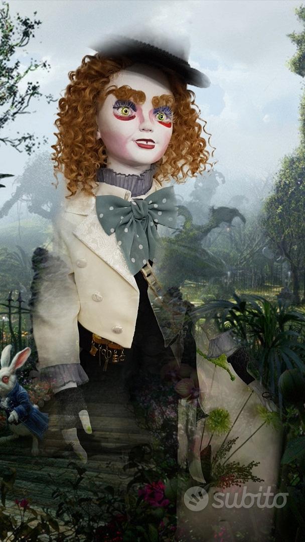 Bambola Cappellaio Matto 110 cm handmade Collezionismo In