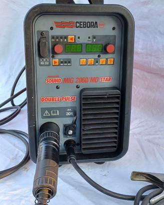Saldatrice Cebora Sound 2060/MD + 2 bombole