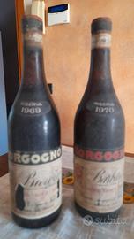 Borgogno 1969 barolo + Borgogno barbaresco 1970Bor