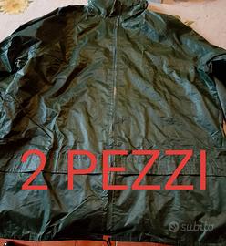 COMPLETO ANTIPIOGGIA PER MOTO ED ALTRI USI NUOVO