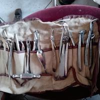 Ferri, strumenti medici vintage da collezione 