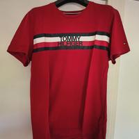 T-Shirt Tommy Hilfiger Tg. L Shirt Maniche Corte R