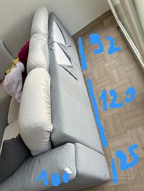 Divano ad angolo cm 180x240