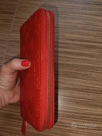 portafoglio rosso donna