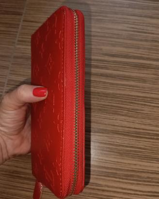 portafoglio rosso donna