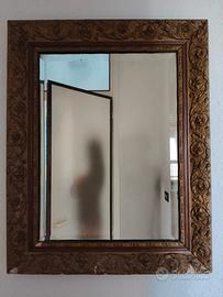 Specchio in legno 