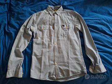 Camicia Jack & Jones azzurra a righe