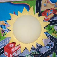 Plafoniera Sole luce a soffitto applique 