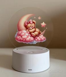 Lampada LED decorativa a tema orsetto