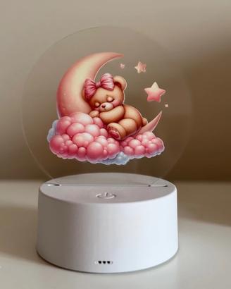 Lampada LED decorativa a tema orsetto