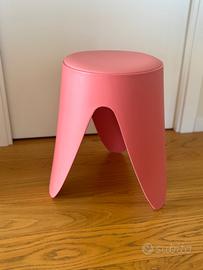 Sgabello rosa