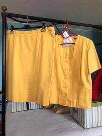 Tailleur sartoriale giallo sole