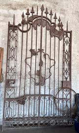 cancello in ferro battuto 