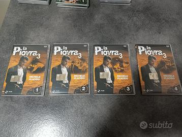 la Piovra 3 - Terza serie 7 capitoli - 4 DVD