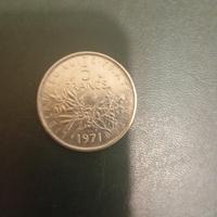 5 franchi 1971
