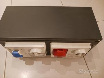 quadretto con prese interbloccate