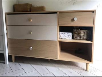 Cassettiera/fasciatoio