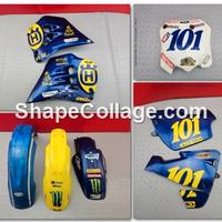 KIT PLASTICHE HUSQVARNA WRE 125 1996 2004 SM 1998