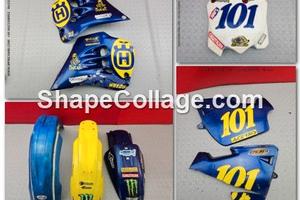 KIT PLASTICHE HUSQVARNA WRE 125 1996 2004 SM 1998