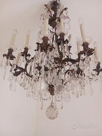 lampadario cristallo