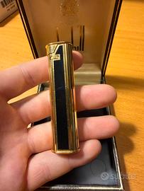 Accendino Dunhill Dress Lighter Oro e Lacca