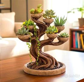 Vaso fioriera decorativo pianta grassa bonsai