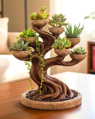 Vaso fioriera decorativo pianta grassa bonsai