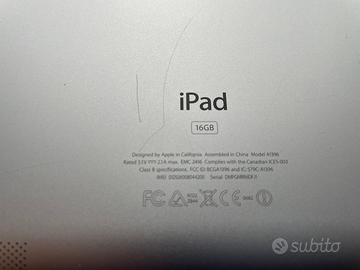 IPad 2 Wi-Fi 3G 16GB Argentato (MC773TY/A)