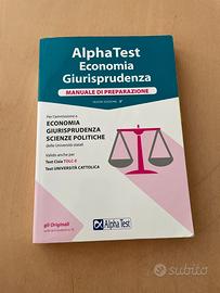 Alpha Test Economia Giurisprudenza