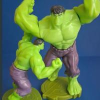 Lotto 2 Figure Hulk Marvel - Kinder Sorpresa Maxi 
