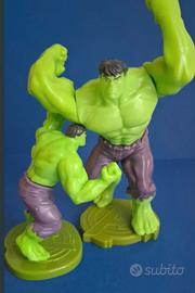 Lotto 2 Figure Hulk Marvel - Kinder Sorpresa Maxi 