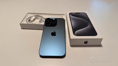 Iphone 15 pro 256gb Blue Titanium