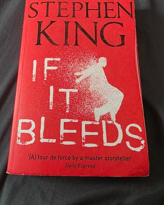 libro if it bleeds stephen king in inglese