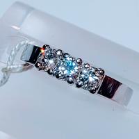 TRILOGY ANELLO CON DIAMANTI NATURALI IN ORO