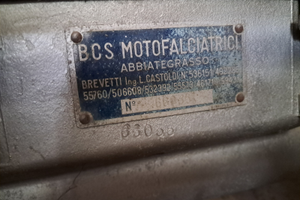 Bcs motofalciatrice