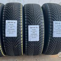 4 gomme 205 60 16 FULDA 4 STAGIONI RIF2405