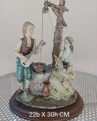 Scultura in porcellana firmata A. Belani