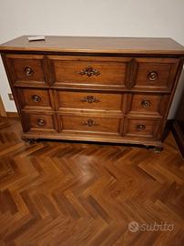 cassettiera legno