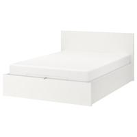 Letto matrimoniale MALM dell'IKEA con contenitore