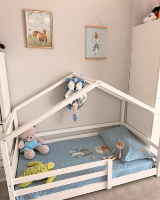 Lerto montessori 80x160 con materasso